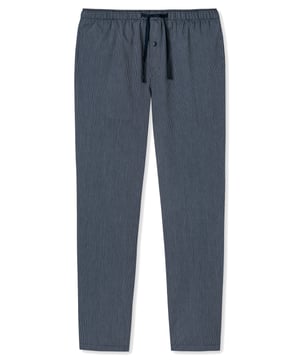 Herren lange Schlafanzughosen aus der Marke Schiesser.  
Bequem und elastisch.  
Mit einem Gummibund und zwei Taschen.  
Hochwertig.  
100% Baumwolle.
