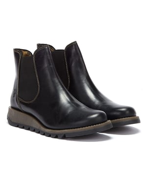 The Salv boots are from the Fly London womens collection.