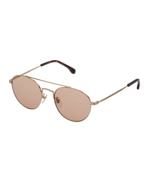 Gafas de sol de hombre de color rosa - Lozza SL2313M530349• material: metal• color: rosa• tamaño: 53/20/145 mm (longitud de la lente / ancho del puente / longitud de la varilla)  FRAME COLOR: GOLD ROSE 'LUCIDO C / PARTI SABBIATE / SATIN /