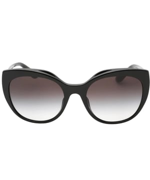 Erleben Sie den Reiz von Luxus und Stil mit Sonnenbrillen von Dolce & Gabbana. Diese elegante Sonnenbrille wertet nicht nur Ihr Aussehen auf, sondern bietet auch UV-Schutz fur Ihre Augen. Gonnen Sie sich das ultimative Modeaccessoire, bei dem auch die Gesundheit Ihrer Augen im Vordergrund steht. Linsenbreite = 56 mm, Nasenstegbreite = 20 mm, Bugellange = 140 mm, hergestellt in Italien. Dolce & Gabbana 0DG4392F 501/8G schwarze Sonnenbrille, Sonnenbrille, Sonnenbrillenetui, Reinigungstuch und Pflegehinweise, alles im Lieferumfang enthalten, 100 % Schutz vor UVA- und UVB-Sonnenlicht und Entspricht der britischen Norm EN 1836:2005. Stilcode: 0DG4392F 501/8G