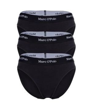 Slips im 3er Pack von der Marke Marc O Polo. Basic Unterhosen mit Logobund. Angenehmer Tragekomfort durch hochwertige Bio-Baumwolle.