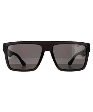 Gafas de sol polarizadas grises mate rectangulares para hombre de Tommy Hilfiger. Tommy Hilfiger presenta un marco grueso y audaz que destaca la bandera de Tommy Hilfiger en las patillas y colores contrastantes o a juego en el interior.