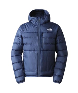 North Face Blue Coat, Zip Closure, Logo On Chest, Hooded Jacket, Shell Jacket, Matieral Lining: 100% Polyester, Filling: 80% Down, 2wl, Made with 100% Recycled Materials, Down Jacket, Zip Closure Pocket On Chest, Adjustable Sleeve Endings, Adjustable Hood, Blue Coat