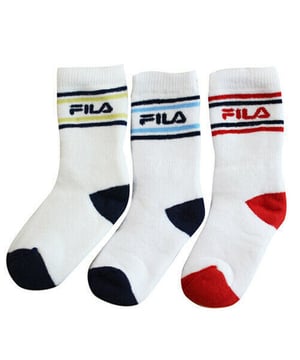 Fila 3-Pack Shoe Liner Multicoloured Kids Socks AC00684 900