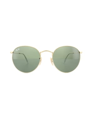 Die Ray-Ban Sonnenbrille Round Metal 3447 001 Gold Green 53mm ist eine Sonnenbrille im Rock'n'Roll-Stil, inspiriert von John Lennon und vielen anderen Rockstars, die diese Form seither getragen haben. Rund und schrullig macht für eine awesome Sonnenbrille, die alle Modetrends transzendiert