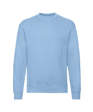 Material: 80% Baumwolle, 20% Polyester. Baumwolle/Elastan Ripp Kragen, Bündchen und Bund. Nackenband. Entfernbares Etikett. WRAP-zertifizierte Produktion.