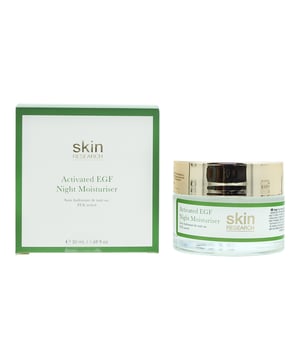 Skin Research Advanced Epidermal Growth Factor Night Moisturiser is a cutting-edge skincare product meticulously formulated to support skin renewal and rejuvenation during the night. Infused with a powerful Epidermal Growth Factor complex, this moisturiser harnesses the skin-renewing benefits of advanced science. EGF is a naturally occurring protein that plays a crucial role in cellular regeneration and tissue repair. When applied topically, it stimulates the production of collagen and elastin, leading to firmer, more youthful-looking skin. This night moisturiser is specially crafted to deliver a concentrated dose of EGF, aiding in the restoration of a smooth, supple complexion. The rich, velvety texture of this moisturiser provides a comforting and indulgent experience. It deeply penetrates to infuse essential nutrients, encouraging the skin's natural regeneration process. Over time, this leads to a smoother, firmer, and more radiant complexion. The Advanced Epidermal Growth Factor Night Moisturiser is also fortified with a blend of natural botanical extracts and skin-loving ingredients, providing additional antioxidant protection and supporting the skin's natural barrier function. It creates a shield against environmental stressors, helping to preserve a youthful, healthy appearance. This moisturiser is suitable for all skin types and is an essential component of any comprehensive skincare regimen.