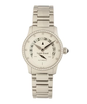 Louis Erard: Reloj blanco Emotion para mujer