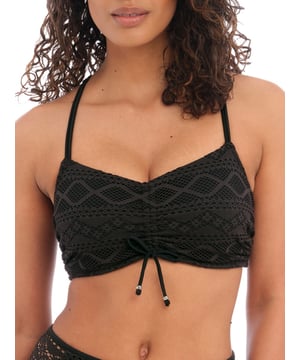 Freya Sundance Bralette Bikini Top. With hidden underwire, lining and hidden stitching. Convertible back straps. This product is recommended as hand wash only.