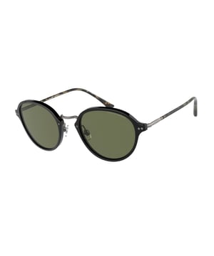 Giorgio Armani Vrouwen Zonnebril AR8139-500131 - Materiaal: Acetaat - Kleur frame: Zwart - Afmetingen: 50/15/145 mm (Diameter lens / Brug formaat / Lengte veren)