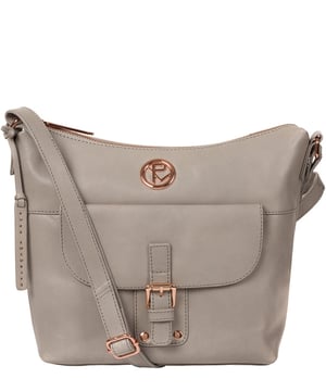 The 'Monamy' shoulder bag from Pure Luxuries London is handcrafted from beautiful leather for a luxuriously smooth finish. Concealed under a zip-over top is a 100% natural cotton lining complemented by two slip pockets, perfect for storing your phone and keys. A mock-buckle secures a magnetic fastened pocket alongside rear slip pockets that are ideal for on-the-go storage. Comes with a slimline strap that has a drop length of 65cm and is adorned with the reinvented rose gold Pure Luxuries logo.