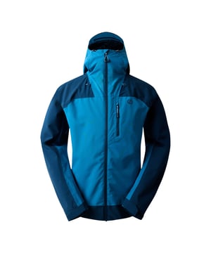 Fabric: Stretch. Design: Colour Block. Fabric Technology: AEP Kinematics, ARED 30/30, Breathable, Durable Water Repellent Finish, PFC Free, PFOA Free, PFOS Free, Water Repellent, Waterproof, Windproof. Cuff: Adjustable. Neckline: Hooded. Sleeve-Type: Long-Sleeved. Taped Seams. Hood Features: Grown On Hood, Technical, Toggle Adjuster, Wired Peak. Pockets: 1 Inner Pocket, 2 Side Pockets, 1 Chest Pocket, Zip. Fastening: Front Zip. Hem: Adjustable. S: 38 in. M: 40 in. L: 42 in. XL: 44 in. XXL: 48 in. 3XL: 51 in.