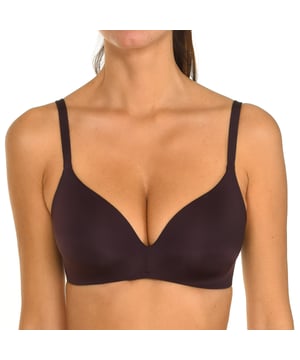 Nahtloser BH DIM.
 Elastische und verstellbare Träger, auf denen der Markenname fortlaufend aufgestickt ist.
 Vorgeformte Cups ohne Bügel.
 Rückseitiger Verschluss mit Haken in drei Positionen.
 Nähte in Ton gehalten.
 Zusammensetzung: 44% Polyamid, 43% Polyester, 13% Elasthan
 Pflege:
Handwäsche.
 - Kein Bleichmittel verwenden.
 - Nicht in den Trockner geben.
 - Nicht bügeln.
 - Nicht chemisch reinigen.
