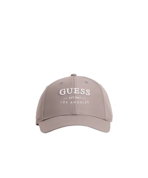 Casquette Guess Strave Herren Grau Baumwolle. Authentizaccessoire der Marke Guess - Streetwear/Sportswear-Design von Guess - Guess für Herren, modisch und perfekt für den Alltag - Die graue Guess-Casquette passt perfekt zu Ihrer restlichen Garderobe - Bequeme Baumwollmaterial - klassisch - Strave -