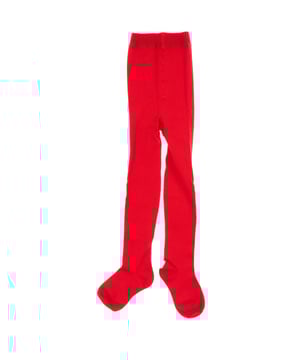 Child Leotard, Marie Claire. 
 Red. 
 Single jersey cotton fabrics warm Lycra fiber. 
 Thick tights. 
 Does balls. 
 Comfortable and adaptable waistband. 

 Composition: 
 - 18% Polyamide. 
 - 80% Cotton. 
 - 2% Spandex. 

 Care: 
 - Hand wash. 
 - Do not bleach. 
 - Do not tumble dry. 
 - Do not iron. 
 - Do not dry clean. 

 Composition: 80% Cotton, 18% Polyimide, 2% Elastane
 Care:
- Handwash.
 - Do not use bleach.
 - Do not use dryer.
 - Do not iron.
 - Do not dry clean.