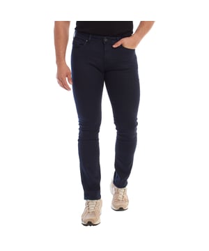 Emporio Armani denim pants with five-pocket design and button closure, combining elegance and casual style.

 Made from denim, it offers a straight and comfortable fit, ideal for a versatile and modern look.

 The metal-engraved details with the brand's logo, discreetly placed on the small pocket and on the back pocket, add a distinctive and exclusive touch.

 Rolled hems at the ankles add a contemporary touch, making these pants a perfect choice for both casual combinations and more refined outfits with a touch of sophistication.
 Composition: 98% Cotton, 2% Elastane
 Care:
- Machine wash on gentle cycle.
 - Use similar colors in the wash.
 - Avoid the use of bleaches.
 - Dry at low temperature in the dryer.
 - Iron at low temperature.
 - Do not dry clean.