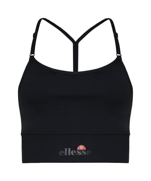 Ellesse Gothic Women's Black Sports Bra â€“ a stylish and supportive addition to your activewear collection that seamlessly blends fashion and functionality. With its sleek black design, comfortable fit, and sporty charm, the Gothic Sports Bra by Ellesse is ready to elevate your workouts and athleisure looks.

Key Features: 

 Sleek Design:  The Ellesse Gothic Sports Bra features a sleek and modern design that adds a touch of sophistication to your activewear ensemble.

 Versatile Black Color:  The black color offers versatility and pairs seamlessly with a range of activewear bottoms, making it easy to mix and match.

 Comfortable Fabric:  Crafted from comfortable and supportive materials, the sports bra offers a snug and flexible fit, ensuring comfort during workouts and daily activities.

 Supportive Fit:  The sports bra is designed to provide adequate support during various activities, reducing discomfort and ensuring proper movement.

 Sporty Appeal:  The bra's sporty design, combined with its sleek silhouette, contributes to its athletic charm.

 Iconic Logo:  The Ellesse logo is often displayed on the sports bra, representing the brand's sportswear heritage and commitment to quality.

 Elastic Band:  The elastic band under the bust offers additional support and a secure fit, ensuring the sports bra stays comfortably in place.

 Moisture-Wicking:  Many sports bras are designed with moisture-wicking properties, helping to keep you dry and comfortable during workouts.

 Racerback Design:  The racerback design not only adds a stylish element but also offers a wide range of motion for your shoulders and arms.

 Contemporary Urban Style:  With its contemporary design and sporty edge, the Gothic Sports Bra appeals to individuals who value both comfort and style in their active and casual wear.