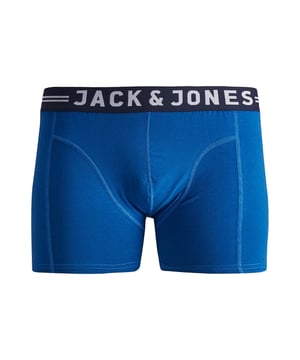 Deze zwembroek van het merk JACK & JONES zit comfortabel en aansluitend op het lichaam dankzij het zachte stretchkatoen en de elastische tailleband met logo. Comfortabele snit en optimale ondersteuning.