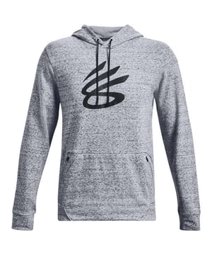 Esta sudadera con capucha está diseñada para ofrecer estilo y comodidad, lo que la convierte en un complemento versátil para tu armario.

Características principales:

 Tejido de alto rendimiento:  Confeccionada con un tejido de alto rendimiento, esta sudadera con capucha ofrece un equilibrio entre comodidad y funcionalidad. Está diseñada para mantenerte cómodo y permitirte libertad de movimientos.

 Logotipo de Stephen Curry:  Con el logotipo característico de Stephen Curry, esta sudadera con capucha rinde homenaje al icono del baloncesto y añade un toque de autenticidad atlética a tu atuendo.

 Capucha ajustable: La sudadera con capucha viene con una capucha ajustable con cordón, que te permite adaptar el ajuste y el nivel de cobertura a tu gusto. Proporciona protección adicional contra los elementos cuando es necesario.

 Bolsillo canguro:  Un práctico bolsillo canguro en la parte delantera ofrece espacio para guardar tus objetos esenciales y proporciona un lugar cálido para tus manos en los días fríos.

 Puños y dobladillo de canalé:  Los puños acanalados y el dobladillo acanalado garantizan un ajuste ceñido y añaden un toque de estilo a la sudadera con capucha.

 Color gris versátil: El color gris versátil complementa una amplia gama de conjuntos, por lo que es adecuado tanto para actividades deportivas como para ropa informal.

 Corte recto:  El corte regular ofrece una silueta cómoda y relajada que se adapta a varios tipos de cuerpo.

 Fácil de cuidar:  Esta sudadera con capucha es fácil de mantener y se puede lavar a máquina, lo que garantiza la comodidad en su rutina diaria.

La sudadera con capucha gris Under Armour Curry para hombre combina la inspiración atlética con el estilo cotidiano. Tanto si vas a la cancha como si sales con tus amigos o simplemente buscas una prenda cómoda y con estilo, esta sudadera con capucha es una gran elección que te permite representar a uno de los mejores jugadores de baloncesto sin dejar de ir cómodo y a la moda.