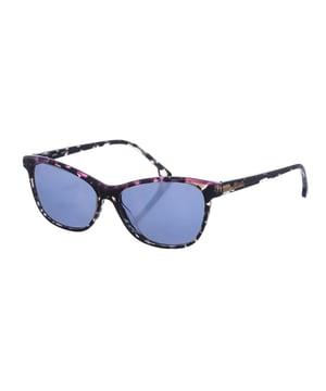 Leona sunglasses.
 Zen sunglasses with acetate frame.
 Cat eye shape.
 Acetate temples.
 100% UV Protection.
 Includes a neutral fabric cover.
 Measures: Lens height: 47 mm
 Lens width: 53 mm.
 Bridge: 15 mm.
 Temples: 146 mm.
 Composition: Acetate
 Care:
Cleaning and maintenance:
 -Clean the glasses with soap and water (neutral).
 - Do not use dirty or abrasive cloths, which may alter the characteristics of the filters.
 - Use only original accessories and spare parts.