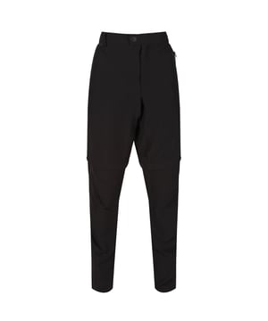 94% Polyamide, 6% Elastane. Design: Plain. Fastening: Button, Elasticated, Zip. Belt Loops, Convertible, Part Elasticated, Quick Dry, Stretch, Sun Protective, Water Repellent, Zip-off Legs. Fabric Technology: Isoflex, Lightweight. Pockets: 2 Zip Pockets, 1 Cargo Pocket. Waistline: Part Elasticated.