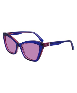Gafas de sol de mujer de color azul - Karl Lagerfeld KL6105S-424• material: acetato• color: azul• tamaño: 54/19/140 mm (longitud de la lente / ancho del puente / longitud de la varilla)  Filter 2