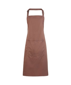 Klassiek eersteklas slabberschort met zak. Zelfgemaakte stoffen nek, zelfgemaakte stoffen banden van 90 cm lang. Schuifgesp. 60ºC Wassen. Maat één. Stof 65% Polyester, 35% Katoenen Twill Gewicht 195gsm Afmetingen Breedte 72cm, Lengte 86cm.