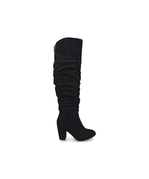 Healey puts an elegant finish to any day or night-time look. Set in black to compliment any combo, this Miss KG design is crafted from soft fabric with a 80mm block heel for high-quality comfort during wear.