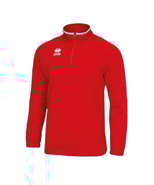 Color: Rojo 00020 Mangas: Larga Escote: Alto Detalles: Inserto en contraste en el cuello, puños elásticos, cordón con cierre de encaje Largo: Normal Ajuste: Regular Cierre: Cremallera Uso: Actividad deportiva