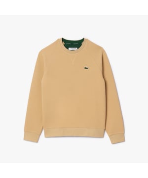 Womens Lacoste Crew Neck Piqué SweatshirtThis essential sweatshirt from Lacoste is the result of 90 years of sportswear expertise. Designed for comfort and elegance  in double-face piqué with a straight cut and a sophisticated  minimalist design. Finished with Lacoste's inimitable embroidered crocodile.- Double face organic cotton piqué and recycled polyester.- Regular fit  straight cut  - Crew neck - Ribbed cuffs - Embroidered crocodile on chest - Main material: 52% Cotton  43% Polyester  5% Elastane.  Rib: 96% Cotton  4% Elastane.  Machine washable.- Ref: SF8347-IXQ