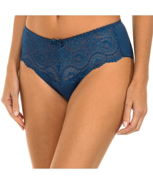 Elegance panties, from Playtex.
 Front made of lace, for an ultra feminine and refined style.
 Bow application in the central part of the front.
 Lace around the contours.
 Seams seen in tone.
 Composition: 83% Polyamide, 17% Elastane
 Care:
Wash at a maximum temperature of 30º.
 - Do not use bleach.
 - Do not use dryer.
 - Do not iron.
 - Do not dry clean.