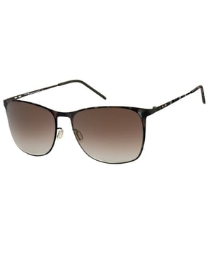 Gafas de sol de mujer de color marrón - Italia Independent 0213-093-000• material: metal• color: marrón• tamaño: 57/16/140 mm (longitud de la lente / ancho del puente / longitud de la varilla)  Presentation lenses not intended for use