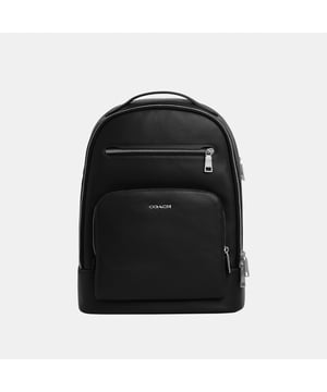 Ethan Backpack in Pebbled Leather Length 32.0cm,  Width 13.5cm, Height 42.0cm