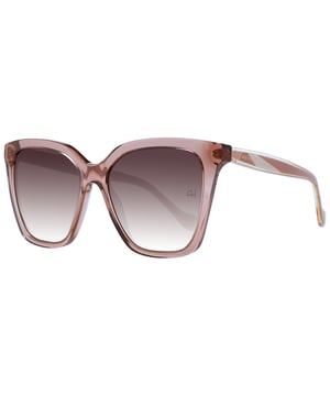 Extras: Geen extra's
Frame kleur: Roze
Frame materiaal: Acetaat
Glas kleur: Bruin
Glas materiaal: Kunststof
Categorie filteren: 3
Stijl: Cat Eye
Glas-Effect: verloop
bescherming: 100% UVA & UVB
Grosse: 54-15-144
Glas breedte: 54
Glas hoogte: 35
Web breedte: 15
Tempel Lengte: 144
Veer Scharnier: Nee
Leveringsomvang: Etui
Frame Stijl: Full-Rim