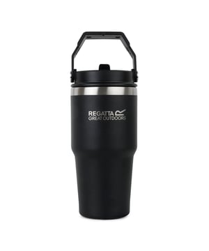 Material: 304 Stainless Steel. Durable. Carry Handle, Double Wall, Flip Up Straw, Insulated, Keeps Drinks Cold For 12 Hours, Keeps Drinks Warm For Up To 6 Hours, Leakproof, Non-Slip Base, Rubber Base, Thermulate Insulated. Design: Logo, Plain. Capacity: 0.6L.