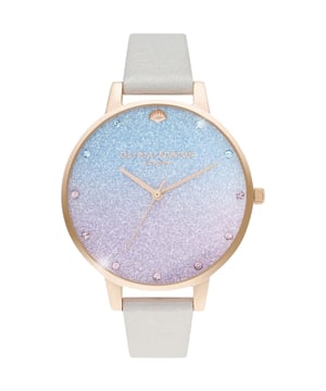 Olivia Burton OB16US47 - Damenuhr Quarz aus Edelstahl• Material: Edelstahl• Glas: Mineral• Armband: Leder• Farbe: Silber• Wasserbeständigkeit: 0 m (0 ATM)• Gehäusegröße: 38 mm