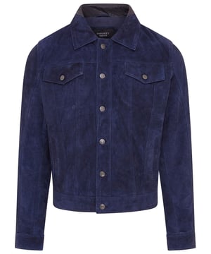 Introductie van het toonbeeld van robuuste maar verfijnde stijl, de Goat Suede Leather Denim Jeans Jacket. Deze unieke jas combineert de duurzaamheid van denim met de luxueuze textuur van geitensuède, wat resulteert in een opvallend en veelzijdig stuk. Met een puntige kraag en klepzakken op de borst straalt het een klassieke en tijdloze aantrekkingskracht uit. De jas heeft ook twee extra zakken op de voering voor handige opbergmogelijkheden. Verkrijgbaar in drie boeiende kleuren, biedt het een scala aan opties om aan verschillende smaken te voldoen. Vakkundig vervaardigd en ontworpen, combineert deze jas moeiteloos comfort, duurzaamheid en modieuze stijl. Of u hem nu casual of gekleed draagt, de Goat Suede Leather Denim Jeans Jacket maakt zeker een statement waar u ook gaat. • Puntige kraag voor een klassieke en veelzijdige look • Klepzakken op de borst voor extra stijl en functionaliteit • Twee zakken op de voering voor handige opbergmogelijkheden