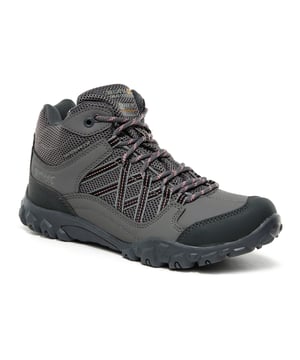 Upper: PU (Polyurethane). Insole Material: Synthetic. Outsole: TPR. Sole Features: Durable. Fastening: Lace Up. 5 Eyelets. Fabric Technology: Breathable, Hydropel, Isotex, Lightweight, Slip Resistant, Water Resistant. Comfort Footbed, Hardwearing, Padded Collar, Stabilising Shank. Low Heel. Cut: Low Cut. Design: Lace.
