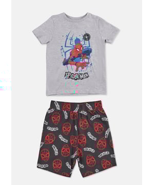 Banish boring bedtimes with these supersoft Spiderman branded PJs with our A&R twist. With great power comes great responsibility!.