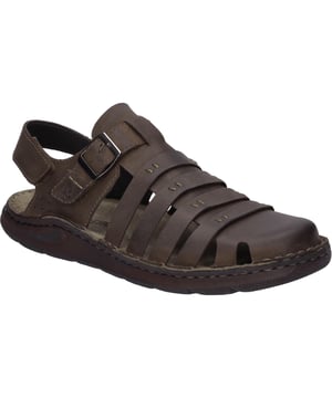La fina proporciona estabilidad. El hebilla elegante permite un ajustar fácilmente de la anchura. La precisa costura a mano también convence por su calidad. Con el ancho de zapato G nuestras sandalias ofrece gran amplitud. El modelo Maverick 21 es el compañero perfecto para sus momentos de ocio.