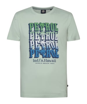 T-Shirt mit Rundhalsausschnitt und kurzen Ärmeln. Dieses T-Shirt ist mit einem im Brustbereich applizierten Aufdruck versehen. Hergestellt aus 100 % Baumwolle. Du schwankst zwischen zwei Größen? Nimm die größere Größe! Kurzarm-T-ShirtRundhalsausschnittAufdruck auf der Brust100 % BaumwolleDas Model ist 185 cm groß und trägt Größe L.