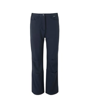 96% Recyceltes Polyester, 4% Elastan. Gewebe: Softshell, Stretch, gewebter Stoff. Design: Unifarben. Knopfverschluss, Hosenschlitz mit Reißverschluss. Gewebetechnik: Atmungsaktiv, Wasserabweisend, windbeständig. Gürtelschlaufen. Taschenart: Zwei Seitentaschen, Seitentaschen am Bein, Klettverschluss. Taille: Teilweise elastisch.