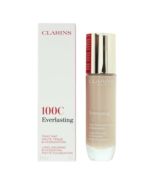 The Clarins Everlasting Long-Wearing & Hydrating Foundation is a premium makeup product designed to provide exceptional coverage, long-lasting wear, and skin hydration. The foundation provides buildable coverage that allows you to achieve a natural-looking finish while concealing imperfections, redness, and uneven skin tone. It helps create a smooth canvas for the rest of your makeup. The formula is lightweight and comfortable to wear, ensuring that it doesn't feel heavy or cakey on the skin. It allows your skin to breathe while still providing excellent coverage.