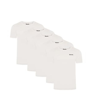 This 5 pack cotton 'Philson' T-Shirt set from Bench features versatile crew neck T-Shirts with a classic small Bench logo on the chest. These T-Shirts are an everyday essential, style them with jeans or joggers.