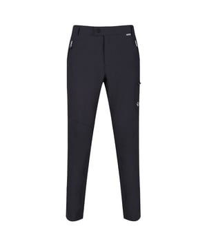 Elastane 8%, Polyamide 92%. Iso-flex full active Stretch fabric. Durable water repellent finish. Part elasticated waist. Multi pocketed with zipped side pockets.