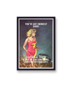 Printed on 315gsm Lustre Ultra white paper, offering a smooth finish with ultra vivid colours. All of our frames are FSC certified and handmade in the UK by our qualified framers.The frames are professionally finished and ready to hang. We use Clarity + premium synthetic glazing. The wood measures 20mm face x 22mm depth.