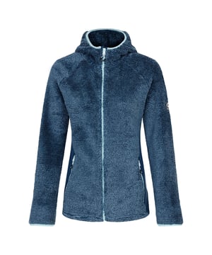 Stoff: Fleece, flauschig, Ilus Core Stretch, recycelt, weicher Griff, strukturiert. Design: Logo. Kapuzenmerkmale: Angeschnittene Kapuze, umwickelnd. Aufhängeschlaufe hinten am Hals, Markenlasche, elastische Seitenteile. Ausschnitt: Wasserfallausschnitt, mit Kapuze, Jerseykragen. Manschette: Jersey. Ärmeltyp: langärmlig. Passform: eng anliegend. Taschen: 2 untere Taschen, Reißverschluss. Verschluss: durchgehender Reißverschluss. 6 UK: 30 Zoll 8 UK: 32 Zoll 10 UK: 34 Zoll 12 UK: 36 Zoll 14 UK: 38 Zoll 20 UK: 44 Zoll 18 UK: 42 Zoll 16 UK: 40 Zoll