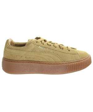 Pums Wildleder Plattform SD PS Kids Gold Trainer