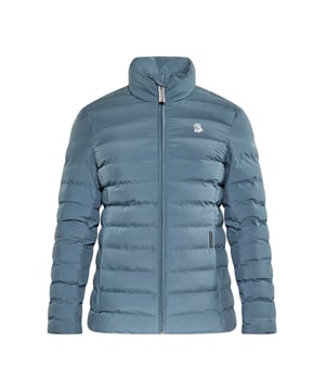 Die Temperaturen sinken, dann ist es Zeit für die wattierte und warme Winterjacke von Schmuddelwedda. Überzeugend in Design und Funktion bietet sie durch die Beschichtung eine wind- und wasserdichte Oberfläche, die zusammen mit den nahtlosen, wattierten Kammern für Wohlbefinden sorgt.. Die seitlichen Reißverschlusstaschen sowie ein elastisches Saumband sorgen für optimalen Schutz. Für den coolen Schmuddelwedda-Look sorgen diverse Logo-Details.  Übergangsjacke/Winterjacke