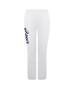 The Asics Sigma Men's White Track Pants are a versatile and stylish addition to your athletic and casual wear collection. Asics is known for its quality sportswear, and these track pants are no exception. Here's a description of the Asics Sigma Men's White Track Pants along with their key features:

 1. Premium Material:  These track pants are crafted from high-quality materials that are designed to provide both comfort and durability. The material is breathable, making them suitable for various activities.

 2. Classic Design:  The track pants feature a classic design with a solid white color. This minimalistic style allows for easy pairing with other sportswear or casual clothing items.

 3. Athletic Fit:  The pants are designed with an athletic fit in mind. They offer a comfortable yet streamlined silhouette that allows for ease of movement during workouts or sports activities.

 4. Elastic Waistband:  The pants feature an elastic waistband with a drawstring for an adjustable and secure fit. This ensures that the pants stay in place during physical activities.

 5. Versatile Use:  These track pants are suitable for a wide range of activities, including jogging, gym workouts, track and field sports, or simply as comfortable leisurewear.

 6. Side Pockets:  The inclusion of side pockets provides convenient storage for small essentials like keys, phones, or wallets when you're on the go.

 7. Asics Branding:  The Asics logo or branding is typically displayed discreetly on the pants, showcasing the quality and authenticity of the product.

 8. Easy Care:  The track pants are easy to care for and can be machine washed, making them a convenient choice for everyday wear.